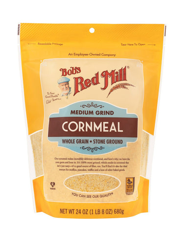 BOBS CORN MEAL MEDIUM ( 4 X 24 OZ   )