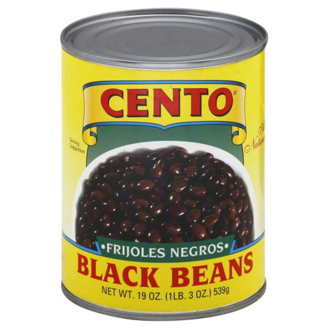 CENTO BLACK BEANS ( 12 X 19 OZ   )