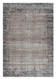 8' X 11' Brown Geometric Area Rug
