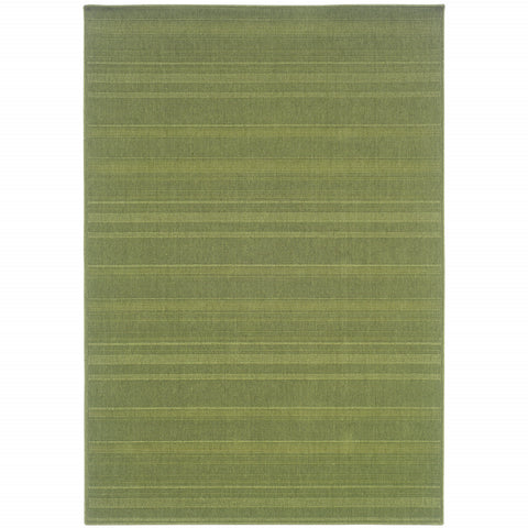 2' X 4' Green Stain Resistant Indoor Outdoor Area Rug