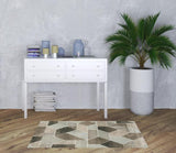 Gray And Ivory Geometric Area Rug
