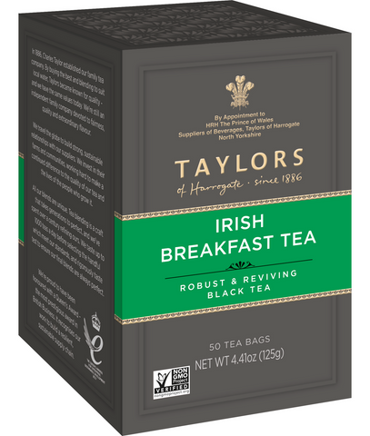 Taylors Of Harrogate Irish Breakfast Tea (6x50 Bag )