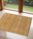 3' X 5' Brown Power Loom Area Rug