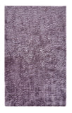 6' Purple Shag Tufted Handmade Runner Rug