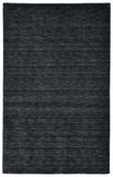 8' X 10' Sky Blue And Denim Blue Floral Washable Indoor Outdoor Area Rug