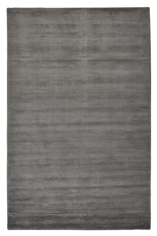 2' X 3' Gray And Black Hand Woven Area Rug