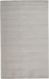 4' X 6' Gray And Silver Hand Woven Area Rug