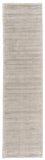 10' Ivory and Tan Hand Woven Runner Rug