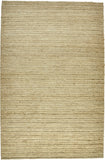 2' X 3' Tan Ivory And Taupe Hand Woven Area Rug