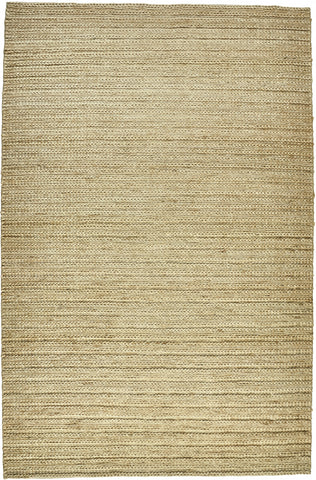 2' X 3' Tan Ivory And Taupe Hand Woven Area Rug