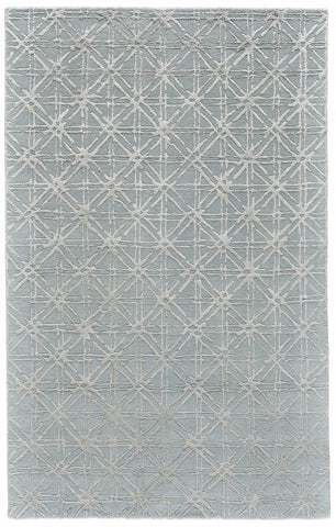 2' X 3' Gray Wool Abstract Hand Tufted Area Rug