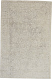 2' X 3' Ivory And Tan Abstract Hand Woven Area Rug