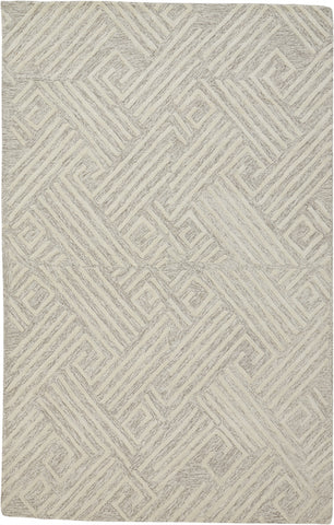 8' X 10' Navy Blue And Sky Blue Floral Washable Indoor Outdoor Area Rug