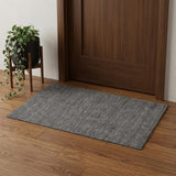 2' X 3' Gray and Black Hand Woven Area Rug