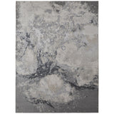 4' X 6' Sage Oriental Power Loom Distressed Washable Area Rug