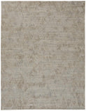 4' X 6' Taupe And Gray Abstract Hand Woven Area Rug
