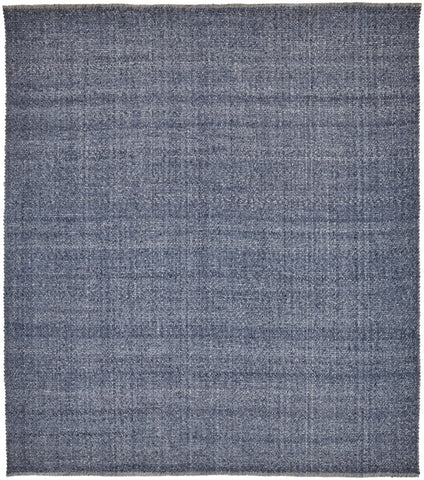 2' X 3' Blue Hand Woven Area Rug