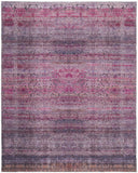 2' X 3' Pink And Purple Floral Power Loom Area Rug