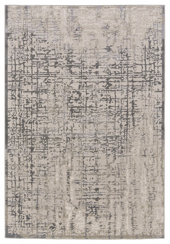 8' X 10' Green Beige And Ivory Striped Washable Indoor Outdoor Area Rug
