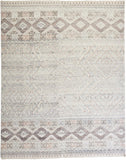 5' X 7' Beige Indoor Outdoor Area Rug