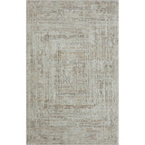 4' X 6' Beige Abstract Distressed Area Rug