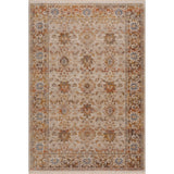 4' X 6' Ivory Oriental Area Rug