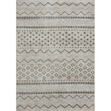 8' X 10' Beige Geometric Washable Area Rug