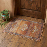 2' X 3' Brown Southwestern Area Rug