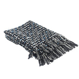 3' X 5' Cream And Charcoal Geometric Area Rug