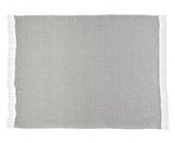 5' X 8' Blue And Silver Abstract Washable Indoor Outdoor Area Rug