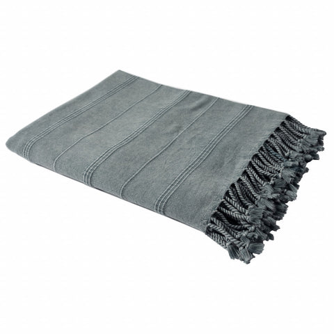 8' X 10' Brown And Gold Abstract Washable Indoor Outdoor Area Rug