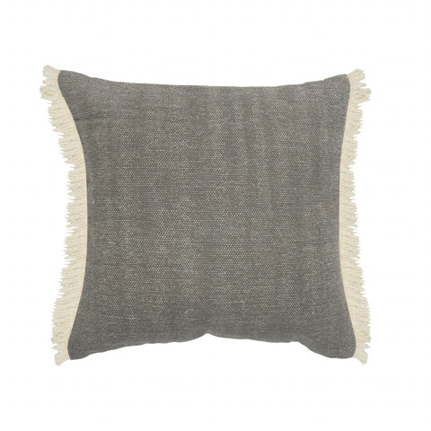 8' X 10' Black Ivory And Beige Abstract Washable Indoor Outdoor Area Rug