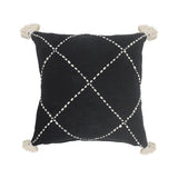 18" Brown And Cream Bison Linen Throw Pillow Cover