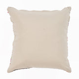 18" Blue and White Throw Pillow