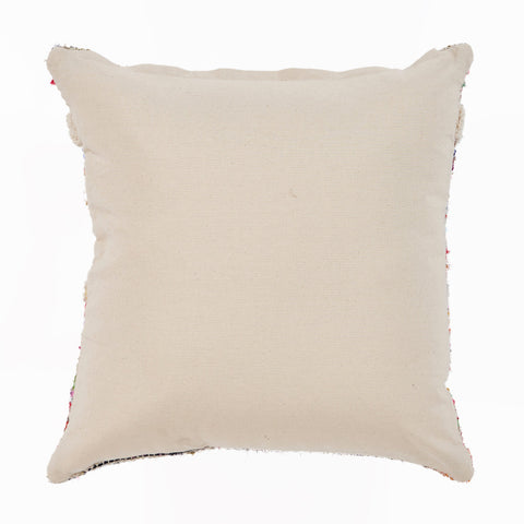 18" Blue and White Throw Pillow