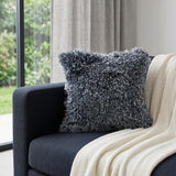 18" Blue Throw Pillow