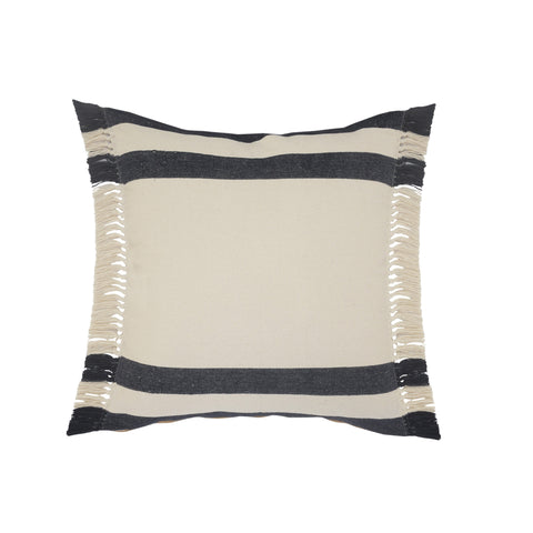 14" Natural Solid Wood Round Outdoor Side Table