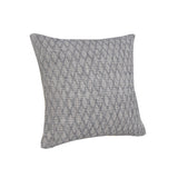 3' X 5' Gray And Silver Geometric Washable Indoor Outdoor Area Rug