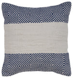 Set of Two 12" Blue Starfish Coastal Throw Pillows