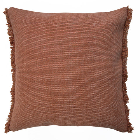 20" Brown Throw Pillow