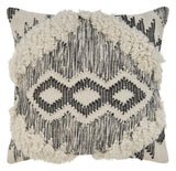 3' X 5' Indigo And Ivory Abstract Hand Woven Area Rug