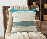 20" Turquoise Throw Pillow