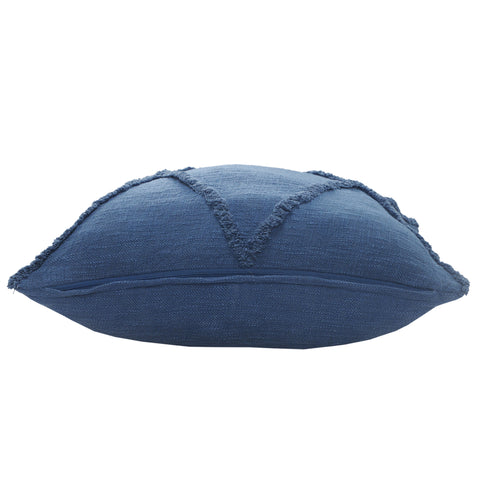 18" Cobalt Throw Pillow