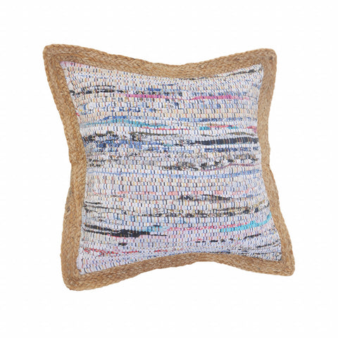 8' X 10' Gray Charcoal And Silver Southwestern Washable Indoor Outdoor Area Rug