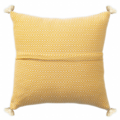 18" Mustard Throw Pillow