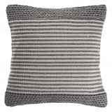 8' X 10' Denim Blue And Navy Blue Ombre Washable Indoor Outdoor Area Rug