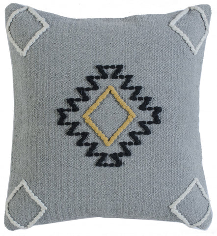3' X 5' Pewter And Ivory Abstract Washable Indoor Outdoor Area Rug