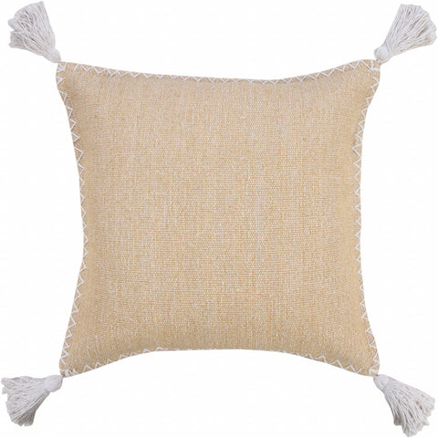 8' X 10' Ivory Beige And Khaki Abstract Washable Indoor Outdoor Area Rug