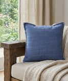 24" Blue Throw Pillow