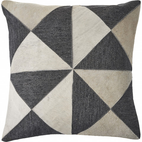8' X 10' Ivory And Beige Geometric Washable Indoor Outdoor Area Rug